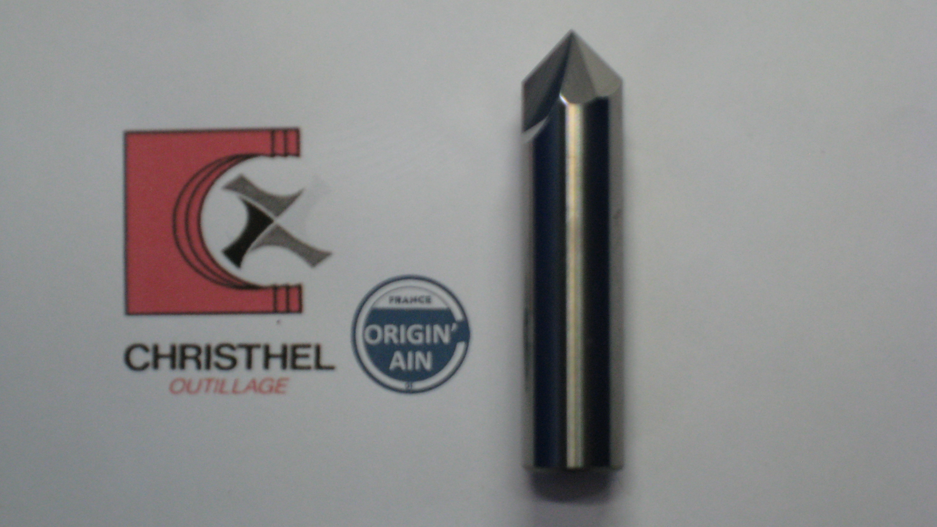 FRAISE A PLIER Ø 12x50 PLAT 0.2 ANGLE 90° FP1250 FP1250